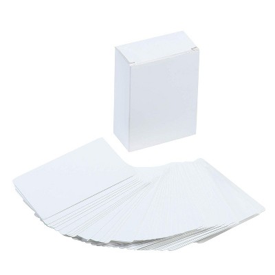 Juvale 216 Piece Blank Index Cards Square Dry Erase Flashcard Note Cards For Diy Memory Game Study School Language Learning 4 Gsm 2 5 X 3 5 Inches Target
