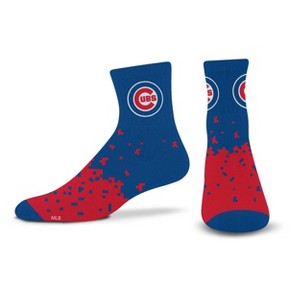MLB Chicago Cubs Adult Quarter Socks - 1 of 3