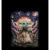 Men's Star Wars The Mandalorian The Child Starry Night Tank Top - 2 of 4