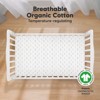 KeaBabies 2pk Soothe Fitted Crib Sheets Neutral, Organic Baby Crib Sheets, Fits Standard Nursery Baby Mattress - 2 of 4