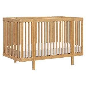 Babyletto Pogo 8-in-1 Convertible Crib with All-Stages Conversion Kits - Honey - 1 of 2