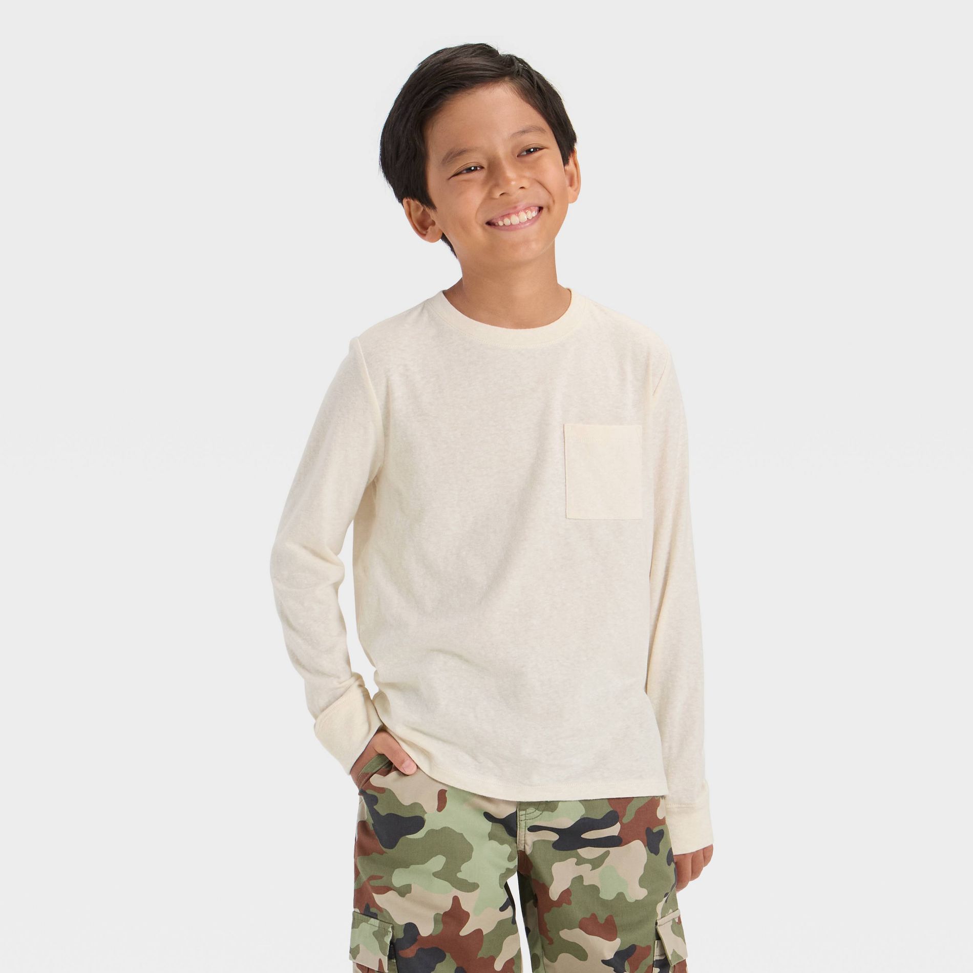 Boys' Long Sleeve T-Shirt - Cat & Jack™