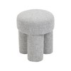 Meridian Furniture,Larson Polyester Fabric Ottoman/Stool - 3 of 4