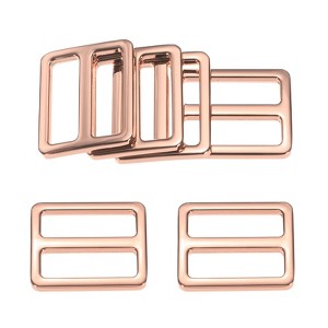 Unique Bargains Zinc Alloy Durable Multipurpose Tri Glide Metal Buckles for Bags 6 Pcs - 1 of 4