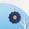 Ross-Simons Lapis and .90 Carat Citrine Flower Pendant Necklace With .60 ct. t.w. White Topaz in Sterling Silver Size 18 - 3 of 4