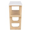NicBex Console Table Entryway Table with Marble-Effect Top Side Table for Entryway, Living Room, Hallway - 4 of 4