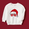 PATPAT Family Matching Sweatshirt Cartoon Print Pullover Top Mommy and Me Shirt for Family, White For Family outfits - 2 of 4