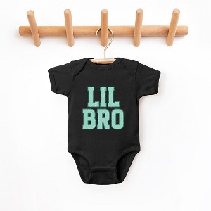 The Juniper Shop Lil Bro Distressed Baby Bodysuit - 1 of 2