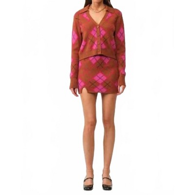 Women's Amelia's Argyle Set - Cloud Ten