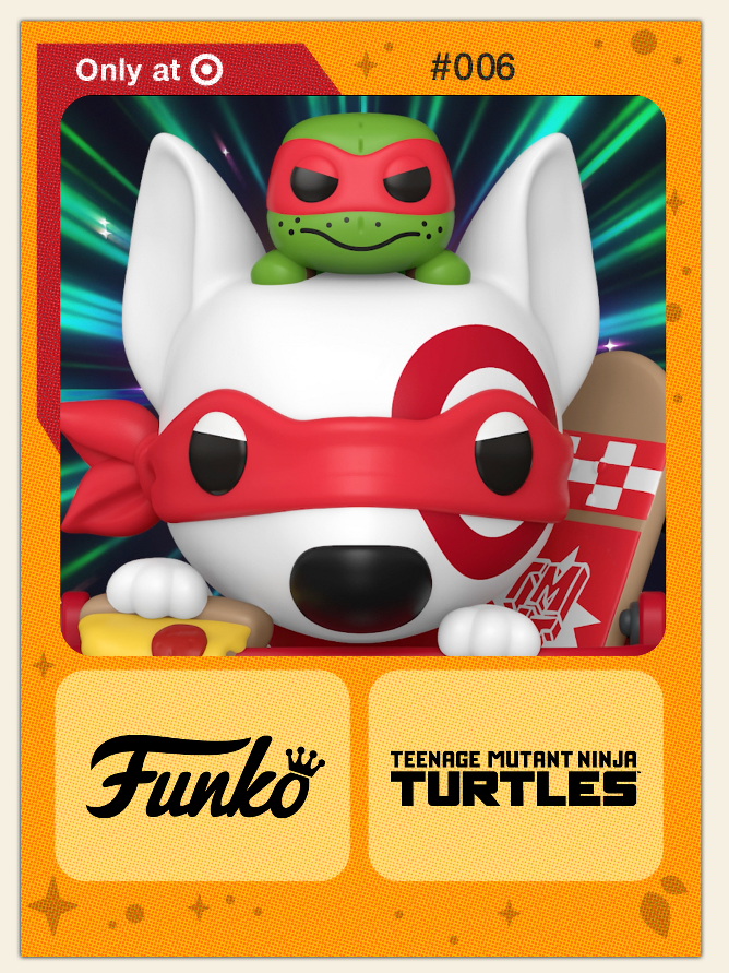 Only at Target, #006, Funko - Teenage Mutant Ninja Turtles