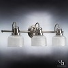 Urban Ambiance Luxury Luxe Industrial Bath Fixture,  8-3/4"H x 26-1/4"W,  Aged Nickel Finish, UHP2045 - 3 of 4