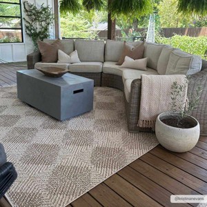 Hauteloom Broox Beige Area Rug - 1 of 4