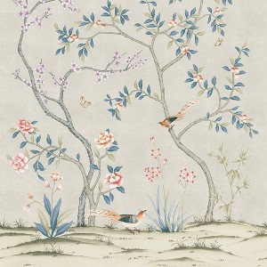 Tempaper & Co. Chinoiserie Garden Removable Peel and Stick Vinyl Wall Mural - 1 of 4