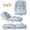 Triple Fold Down Adjustable Chair Bed with 18 Positions, Multifunctional Lounge Sofa with Thickened Cushion for Living Room or Bedroom - 2 of 4