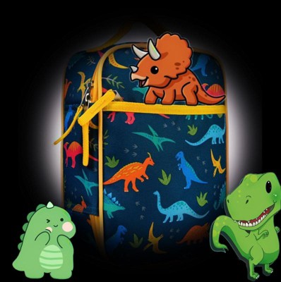 Wildkin 33408 Olive Kids Dinosaur Land Lunch Box