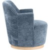 Meridian Furniture,Clarita Chenille Fabric Swivel Accent Chair - 4 of 4