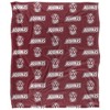 Aquinas College Logo Pattern Silky Touch Blanket White 50x60 - 2 of 4