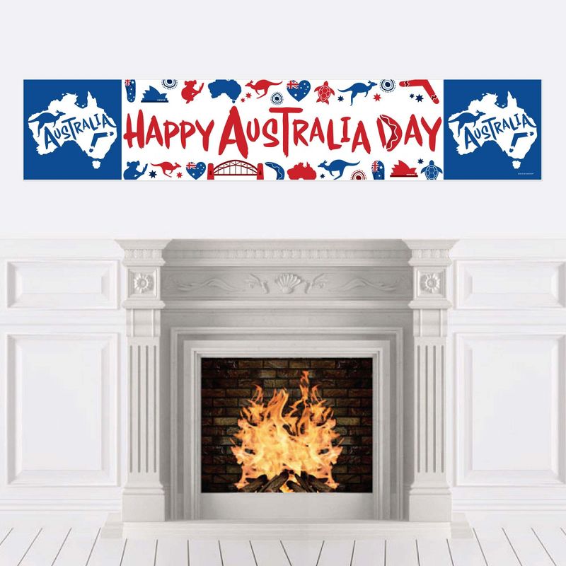 Big Dot of Happiness Australia Day - G'Day Mate Aussie Party Decorations Party Banner, 1 of 8