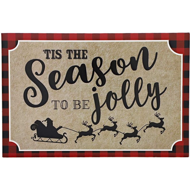 Sustainable Greetings 48-Pack Merry Christmas Greeting Cards with Envelopes, Red Plaid Design (4 x 6 In), 3 of 6