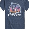 Men's - Coca-Cola - Retro Bottle on Beach Short Sleeve Graphic T-Shirt - 2 of 4