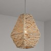 Capital Lighting Finley 1 - Light Pendant in  Natural Jute and Grey - 3 of 4