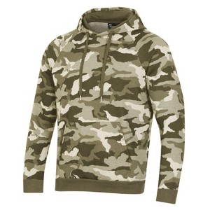 Men's Under Armour Camo All Day Fleece Golf Hoodie Marine Green Large - 1 of 1