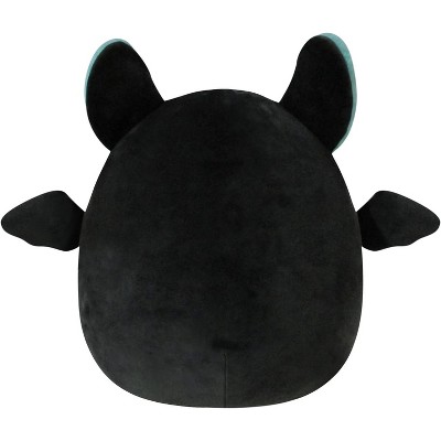 Aldous 12-Inch Teal and Black Fruit Bat Plush Toy