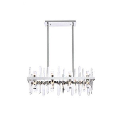 Elegant Lighting Serena 16 - Light Chandelier in  Chrome