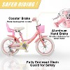 Itopfox Girls Princess Style Bike with Doll-Seat & Basket & Training Wheels for Kids Ages 2-13, Multiple Colors - 3 of 4