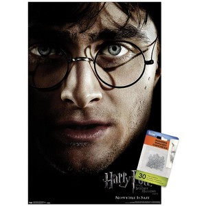 Trends International Harry Potter and the Deathly Hallows -Harry Unframed Wall Poster Prints - 1 of 4