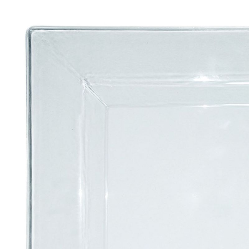 Smarty Had A Party 4.5" Clear Square Plastic Pastry Plates (240 plates), 2 of 3