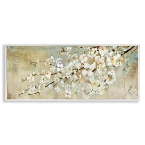 Stupell Industries Blooming Flower Tree Branch Painting, 24" x 10" - 1 of 4