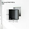 Stainless Steel Shower Niche, 12" X 12" No Tile Needed Recessed Shower Niche Shelf,Modern Wall Storage Niche for Bathroom Storage, Brushed - 2 of 4