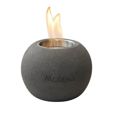 Modeno Paffu Tabletop Fire Pit Portable Ethanol Fireplace 6.6” x 6.6” x 5.2"