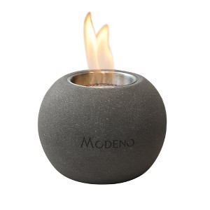 Modeno Paffu Tabletop Fire Pit Portable Ethanol Fireplace 6.6” x 6.6” x 5.2" - 1 of 4