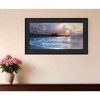 HomeRoots Rest of My Sunsets Black Framed Print Wall Art - 2 of 3