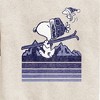 Boys' - Peanuts - Snoopy Woodstock Ski Stripes Graphic Long Sleeve Fleece Sweatshirt - 2 of 4