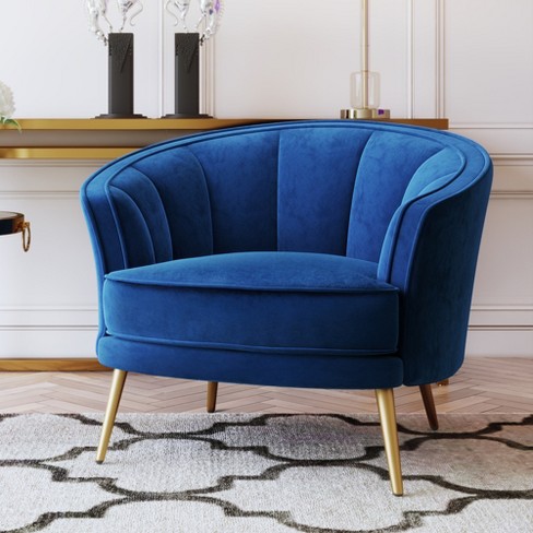 Blue accent chair target online