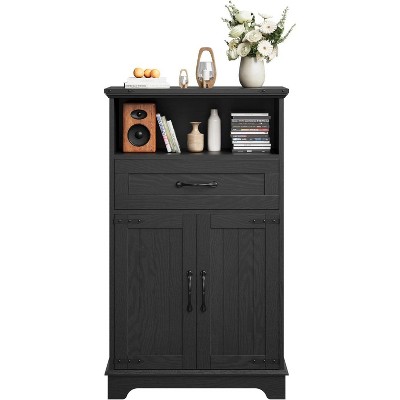 Gabinete de Almacenamiento de baño de Granja, gabinete de baño no Empotrado con Puertas y cajones para Cocina, lavandería, Sala de Estar/recámara