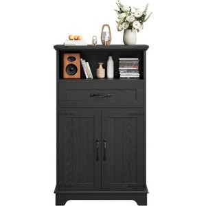 Gabinete de Almacenamiento de baño de Granja, gabinete de baño no Empotrado con Puertas y cajones para Cocina, lavandería, Sala de Estar/recámara - 1 of 4