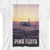 Pink Floyd Distressed Endless River Crew Neck Short Sleeve Boys' White T-shirt - 2 of 3