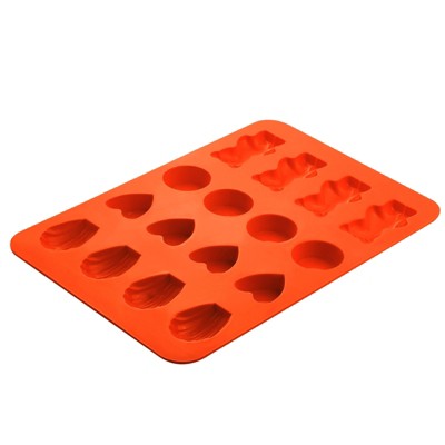 INNOKA Silicone Chocolate Molds & Candy Molds, Moulds for Cookies, Chocolates, Jelly