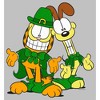 Women's Garfield St. Patrick's Day Odie and Garfield Leprechaun Duo T-Shirt - 2 of 4