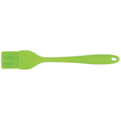 HIC Essential Heat-Resistant Flexible Nonstick Silicone Basting Brush, Kiwi