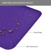 Kumasinova 22" x 14" Waterproof Pet Feeding Mat for Cat Dog Water Bowl with BPA Free Dogs Cats Food Mats Prevent Spill - 4 of 4