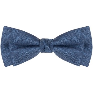 INSPIRE CHIC Men's Jacquard Adjustable Strap Pre-tied Bow Ties for Elegant Wedding - 1 of 4