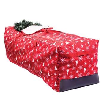 Jokari Tree Storage: Elegant and Sturdy Polyester Fabric Toile Container for Premium Holiday Decoration Protection
