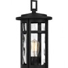 Quoizel Lighting Uma 1 - Light Post Light in  Matte Black - 4 of 4