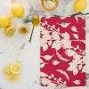 Viviana Gonzalez Floral Magenta vibes Rectangle Cutting Board - Deny Designs - image 2 of 3