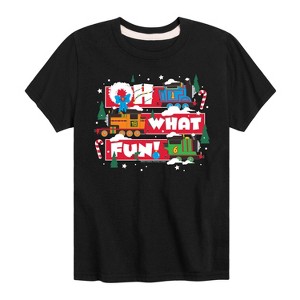 Boys' - Thomas & Friends - Christmas Oh What Fun Short Sleeve Graphic T-Shirt - 1 of 4